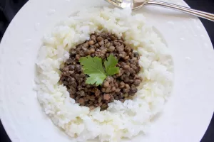 راز سفید موندن برنج عدس پلو رو یاد بگیر!