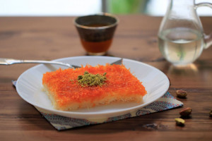 طرز تهیه دسر عربی شعریه یا باقلوا عربی بدون فر