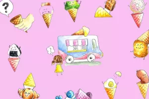 داستان تصویری کودکانه کوتاه بهترین بستنی دنیا