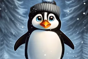قصه کوتاه پنگوئن شکمو برای کودکان