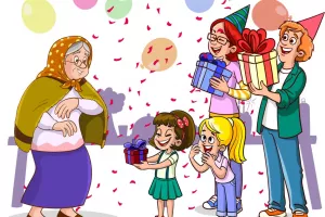 داستان بهترین هدیه تولد برای مادربزرگ برای کودکان