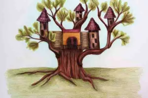 داستان قلعه درختی برای کودکان