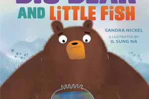 داستان تصویری کوتاه خرس بزرگ و ماهی کوچولو برای بچه ها