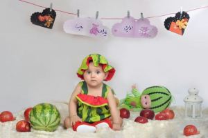 ایده های فوق العاده ژست عکس شب یلدا برای کودکان