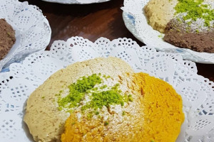 طرز تهیه حلوا کفگیری دسر خوشمزه و آسان تبریز