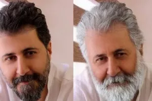 پیری خیالی بازیگران سریال خوشنام!