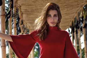 نانسی عجرم در کنار مادر خوش تیپ و فوق العاده جوانش!