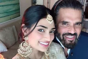 تصاویر زیرخاکی سونیل شتی بازیگر هندی در کنار دختر زیباش!