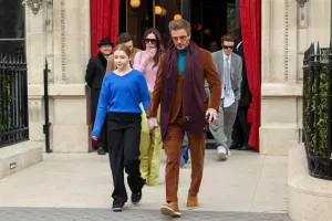 خانواده شیک پوش دیوید بکهام در فشن شوی ویکتوریا بکهام!