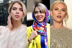 شباهت باورنکردنی این دختر به لیلا اوتادی و اسکارلت جوهانسون همه را شوکه کرد!