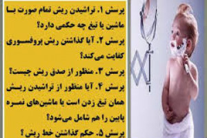 احکام تراشیدن ریش