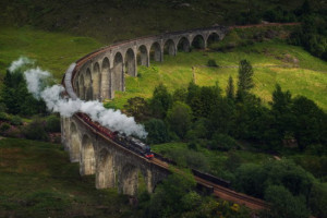 زیباترین و جالب ترین خط های راه آهن های اروپا+عکس