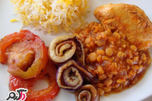 روش تهیه خورشت ترکیبی قیمه بادمجان