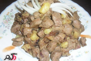 دستور تهیه خوراک جگر در منزل