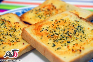 آموزش تهیه سریع درست کردن نان سیر