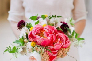 مدل دسته گل عروس جدید با گل های شیک