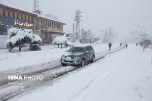 تصاویر بارش برف و یخبندان در تبریز و رشت