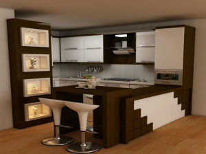 جدیدترین مدل کابینت اشپزخانه mdf مدرن برای جذابیت بیشتر خانه شما