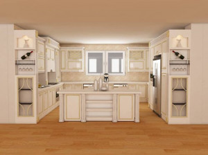 مدل کابینت آشپزخانه جدید mdf بسیار زیبا و لاکچری (3)