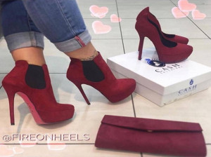 عکس کفش مجلسی زنانه پاشنه بلند با طراحی جذاب برای مهمانی های مهم