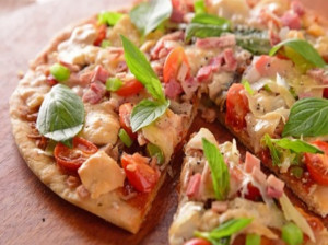 طرز تهیه پیتزا مارگاریتا با خمیر ایتالیایی
