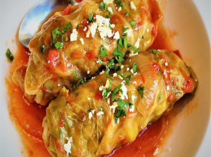 طرز تهیه دلمه کلم پیچ