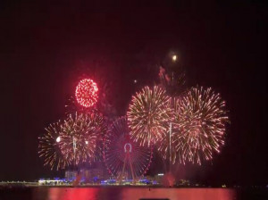 دبی Dubai / آتش بازی های زیبا و دیدنی از شب سال نو 2022