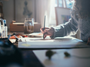 چگونه در منزل آبرنگ طبیعی درست کنیم ؟