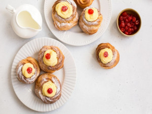 طرز تهیه شیرینی زیپوله (zeppole) خانگی با سادهترین مواد اولیه