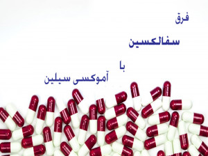فرق سفالکسین (Cephalexin) با آموکسی سیلین (Amoxicillin) چیست ؟