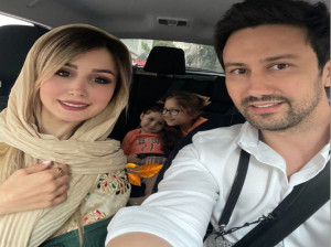 طعنه اینستاگرامی شاهرخ استخری به همسرش سپیده