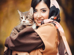 استایل جذاب و خاص زیبا کرمعلی در جشن حافظ / چقدر این دختر جذابه !
