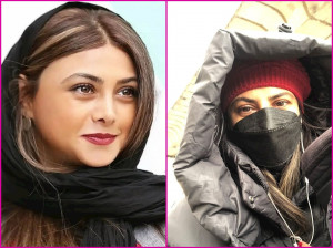 فیلم موتورسواری آزاده صمدی / برای فرار از ترافیک تهران به موتور پناه برده!