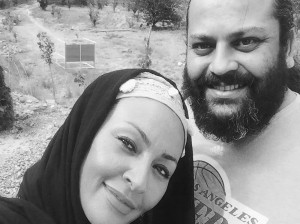 زیبا بروفه و پسرش اهورا پس از سه سال دوری از همسرش پیام!