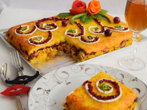 35 مدل تزیین ته چین مجلسی و لاکچری