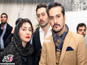 جدیدترین عکسهای هانیه توسلی و میلاد کی مرام در اکران فیلم خط ویژه