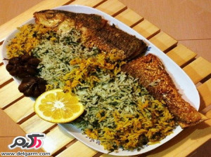 آموزش تهیه سبزی پلو با ماهی