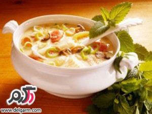 پخت یک سوپ مخصوص برای افراد چاق