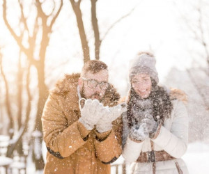 عکس های باکیفیت عاشقانه برفی برای پروفایل (۱۳۹۸)