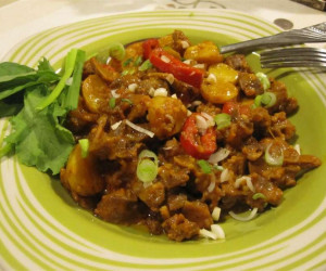 طرز تهیه و دستور پخت خوراک جگر
