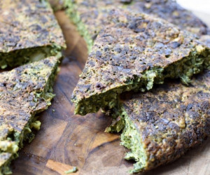 کوکوی اسفناج برای افطار بیماران دیابتی