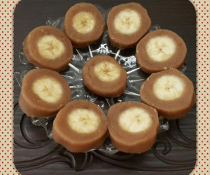 آموزش تصویری طبخ حلوای موز برای سفره افطار