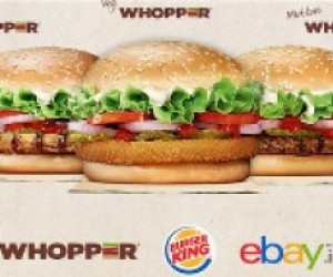 فروش همبرگر در ebay