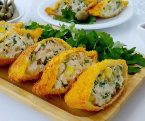 آموزش مرحله به مرحله تهیه فینگر فود مجلسی جیب تاجر