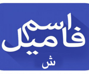 اسم فامیل با ش / لیست کامل تقلب بازی اسم فامیل با حرف ش