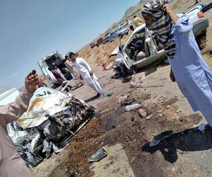 تصادف مرگبار تویوتا ۱۴ فوتی بر جا گذاشت