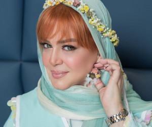 بهاره رهنما در پشت صحنه سریال گیسو ( عاشقانه 2 )