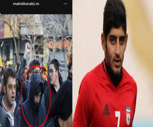 حضور مهدی ترابی در مراسم تشییع پیکر شهید سردار سلیمانی