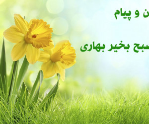 30 متن و پیام دلنشین صبح بخیر بهاری