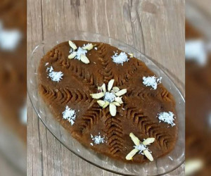 آموزش قدم به قدم حلوا با آرد نخودچی خوشمزه و مجلسی